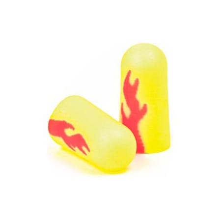 3M No Foam Bullet Shape, 33 dB, Yellow 7000002304